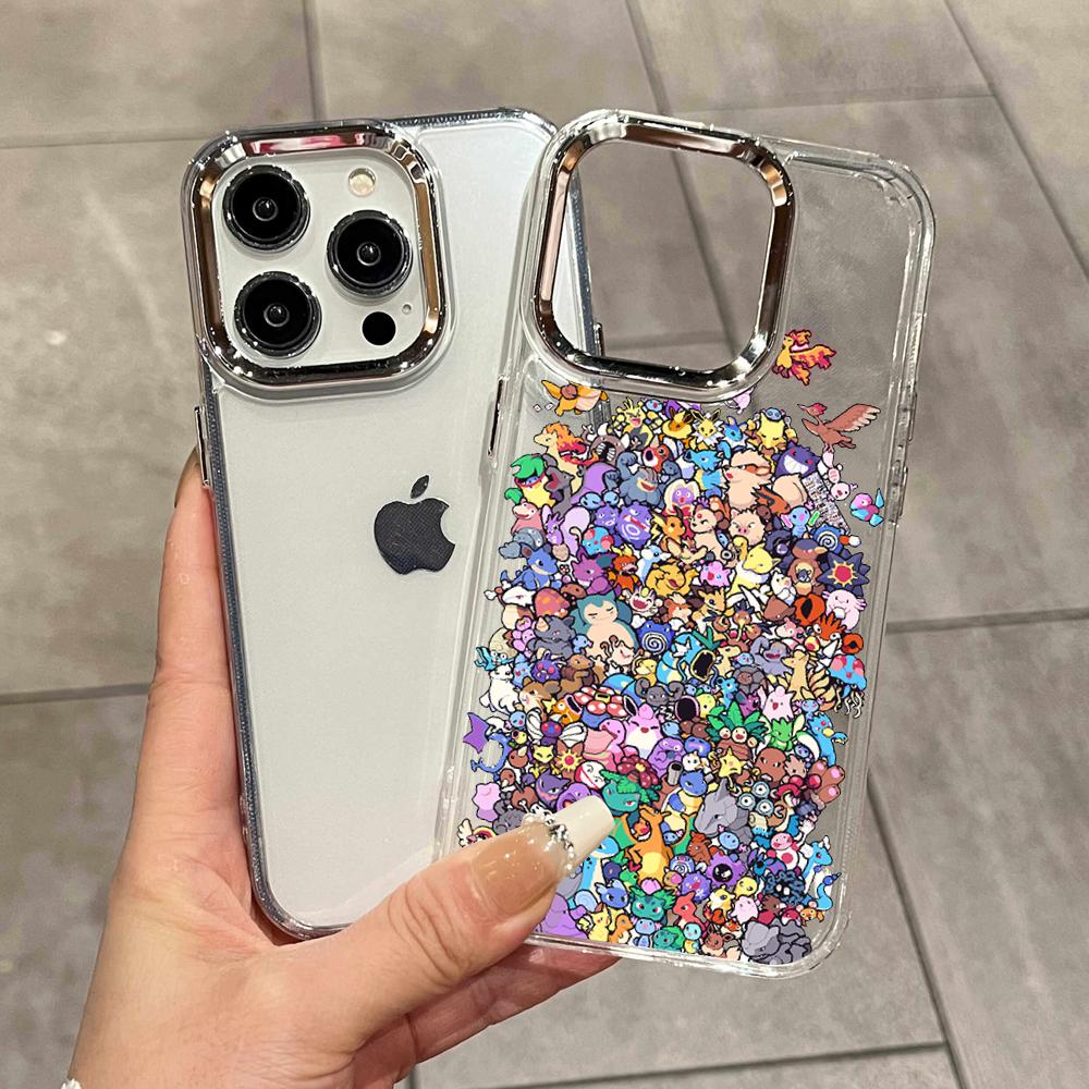 Phone Cases Cute Iphone 13 - Cute Cartoon P-Pokemon Collection Phone Case