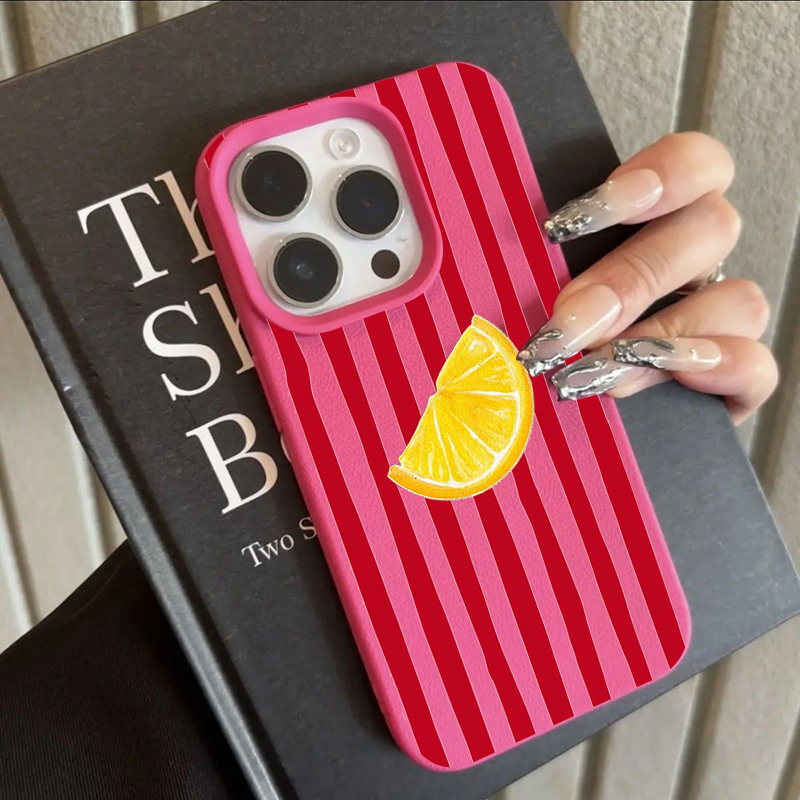Phone Cases Xr - Fashion Lemon Pattern TPU Silicone Phone