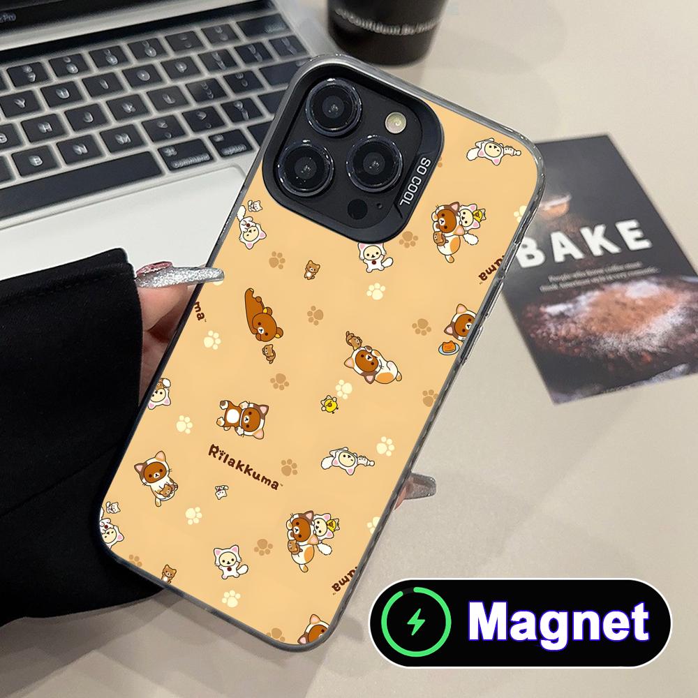 Phone Cases With Magnet - Anime R-Rilakkuma-S Phone Case for iPhone