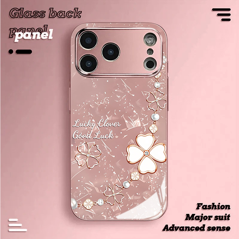 Vogue Pink Gold Clover Tempere - Phone Cases Vogue recensie en prijs