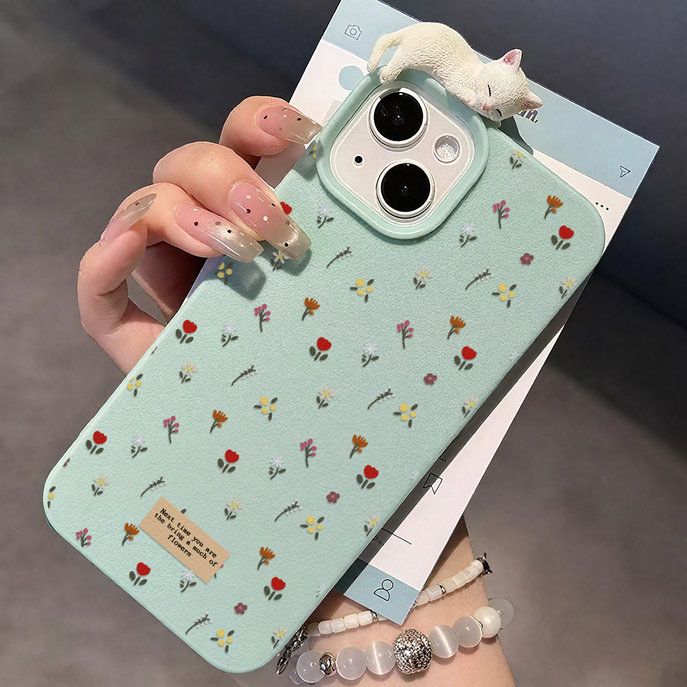 Cute Floral Soft Silicone Phon - Phone Cases Cute Iphone 13 recensie en prijs