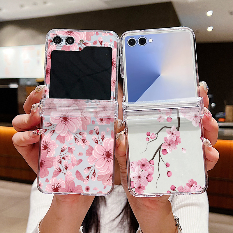 Pink Flower Printed Phone Case - Phone Cases Z Flip 6 recensie en prijs
