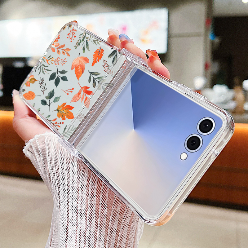 Autumn Maple Leaf Pattern Phon - Phone Cases Z Flip 6 recensie en prijs