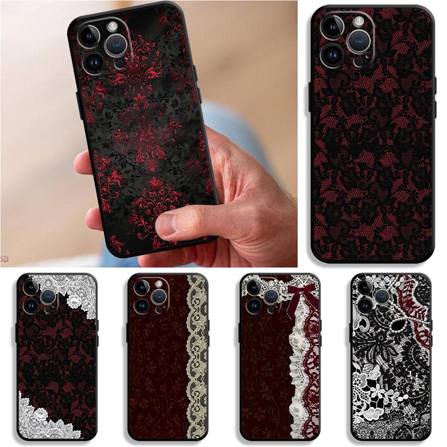 Black And Red Sexy Lace Phone  - Phone Cases Xr recensie en prijs