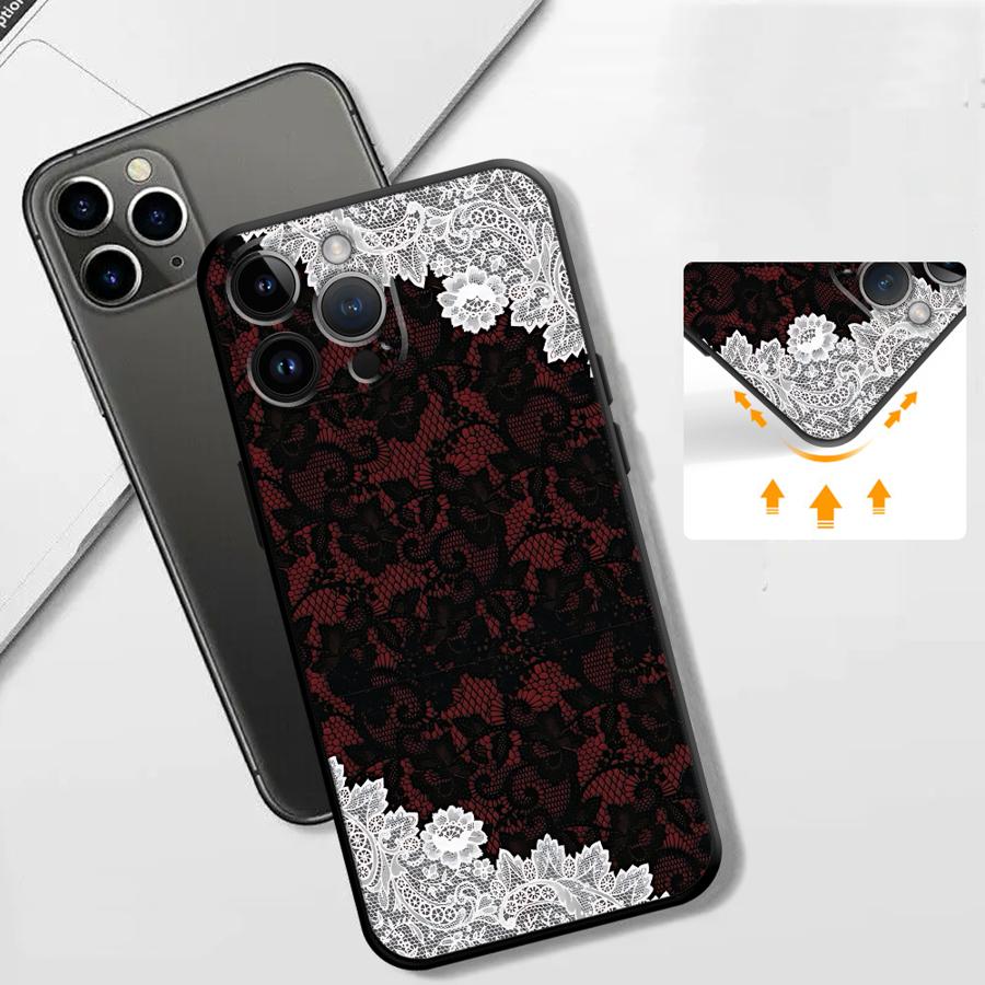 Black And Red Sexy Lace Phone  - Phone Cases Xr recensie en prijs