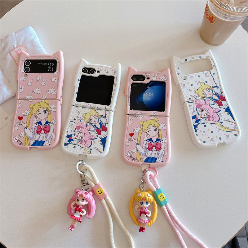 Cute Cartoon Japan Anime Sailo - Phone Cases Z Flip 6 recensie en prijs
