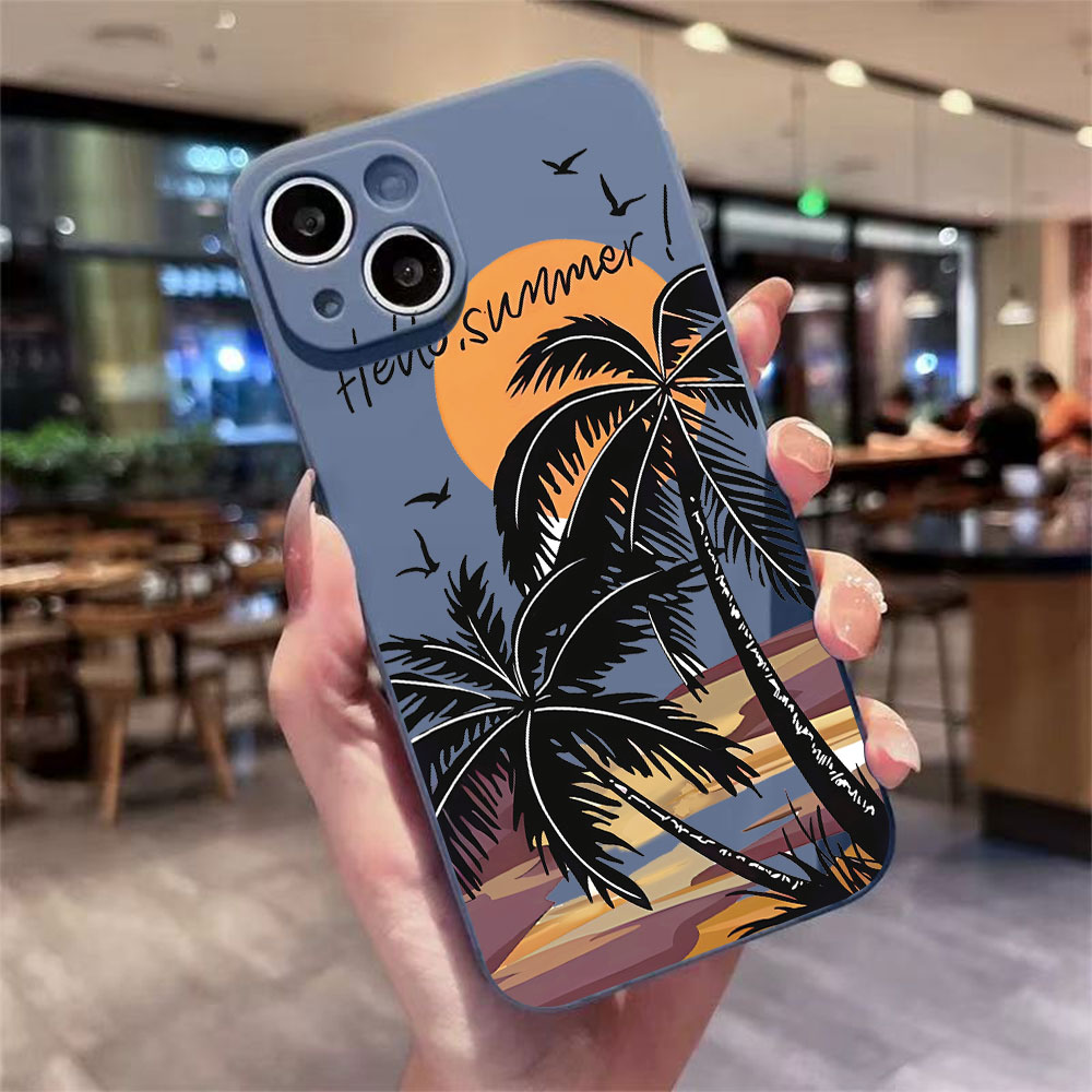 Retro Beach Pattern Phone Case - Phone Cases Rugged recensie en prijs
