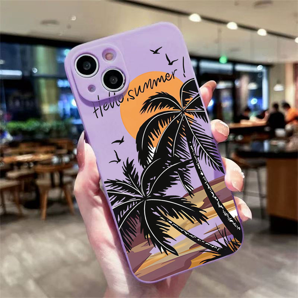 Retro Beach Pattern Phone Case - Phone Cases Rugged recensie en prijs