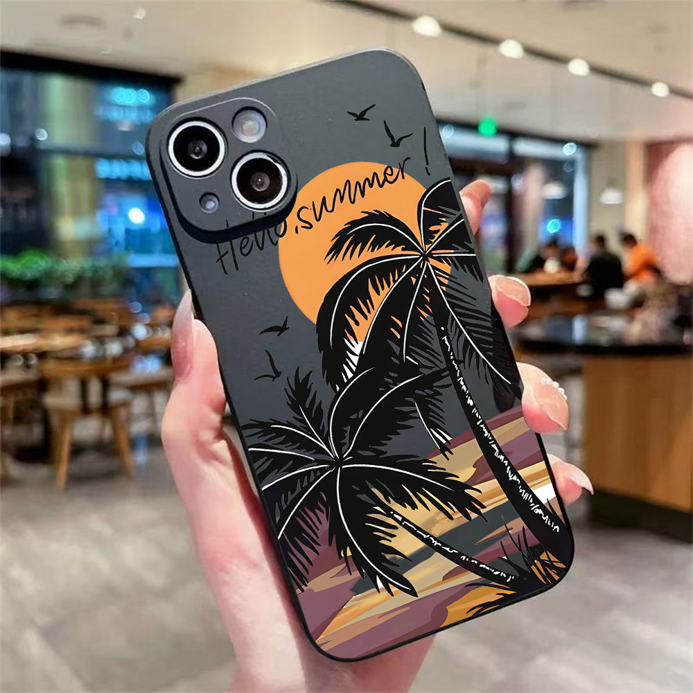Retro Beach Pattern Phone Case - Phone Cases Rugged recensie en prijs