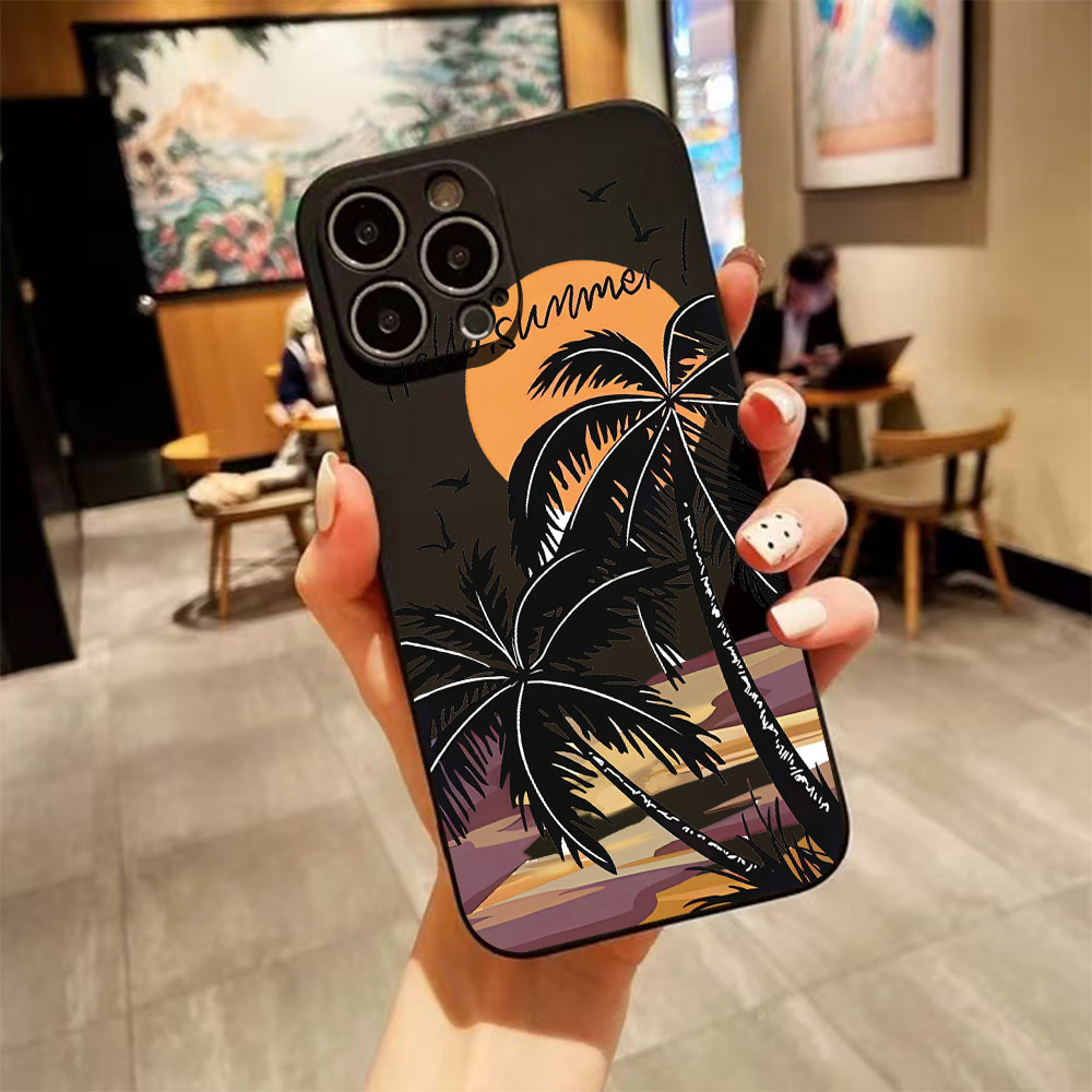 Retro Beach Pattern Phone Case - Phone Cases Rugged recensie en prijs