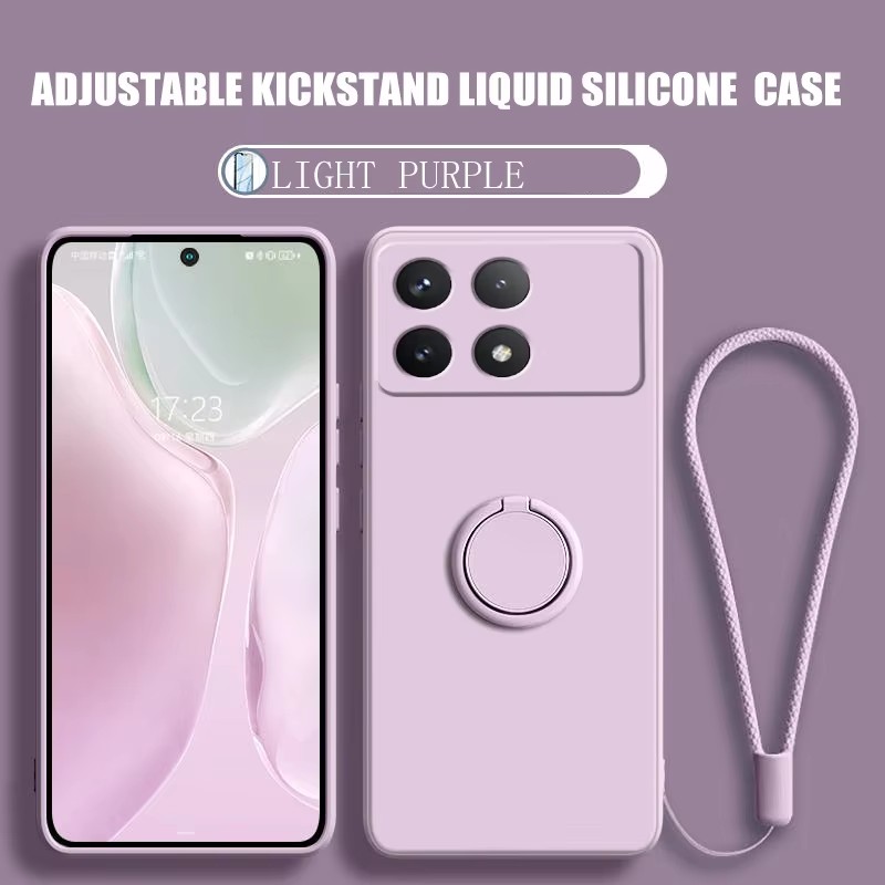 Luxury Liquid Silicone Magneti - Phone Cases With Stand recensie en prijs