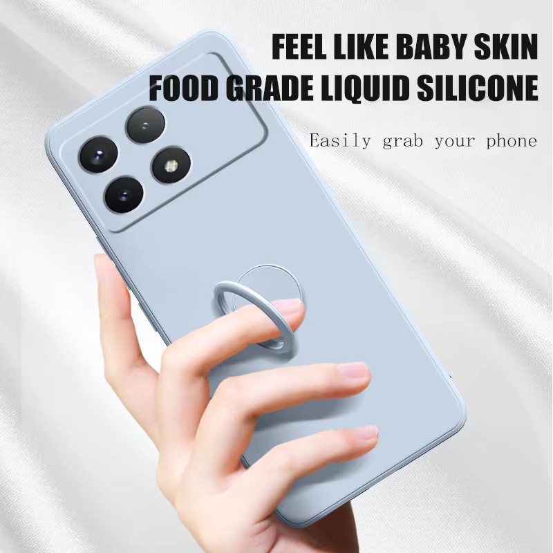 Luxury Liquid Silicone Magneti - Phone Cases With Stand recensie en prijs