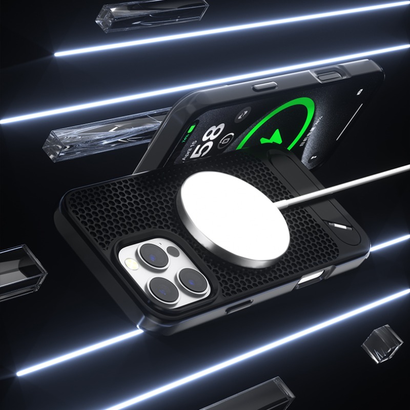 3D hollow Honeycomb Cooling Ma - Phone Cases With Stand recensie en prijs