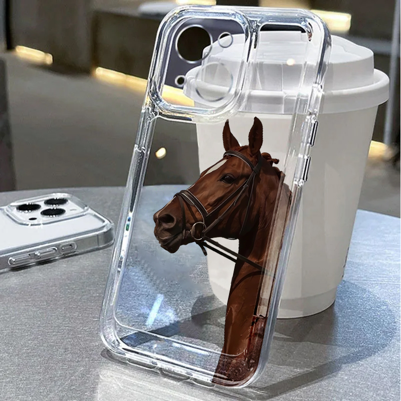 Animal Horse Soft Phone Cover  - Phone Cases Iphone 16 Pro Max recensie en prijs