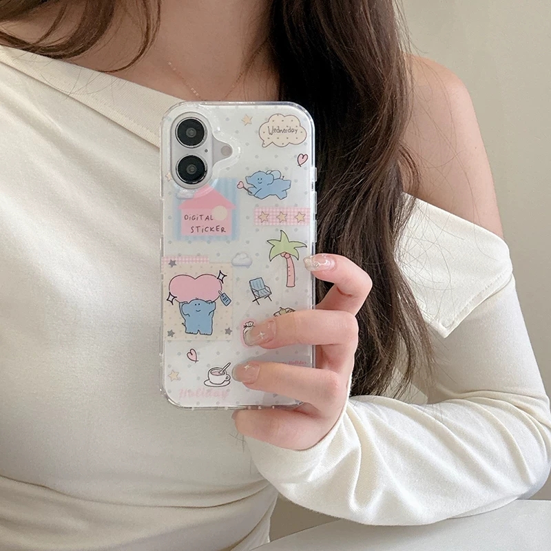 Cute Cartoon Elephant Grabbing - Phone Cases Cute Iphone 13 recensie en prijs
