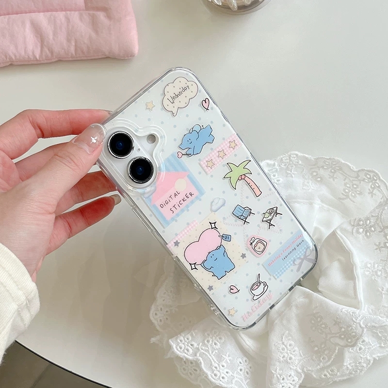 Cute Cartoon Elephant Grabbing - Phone Cases Cute Iphone 13 recensie en prijs
