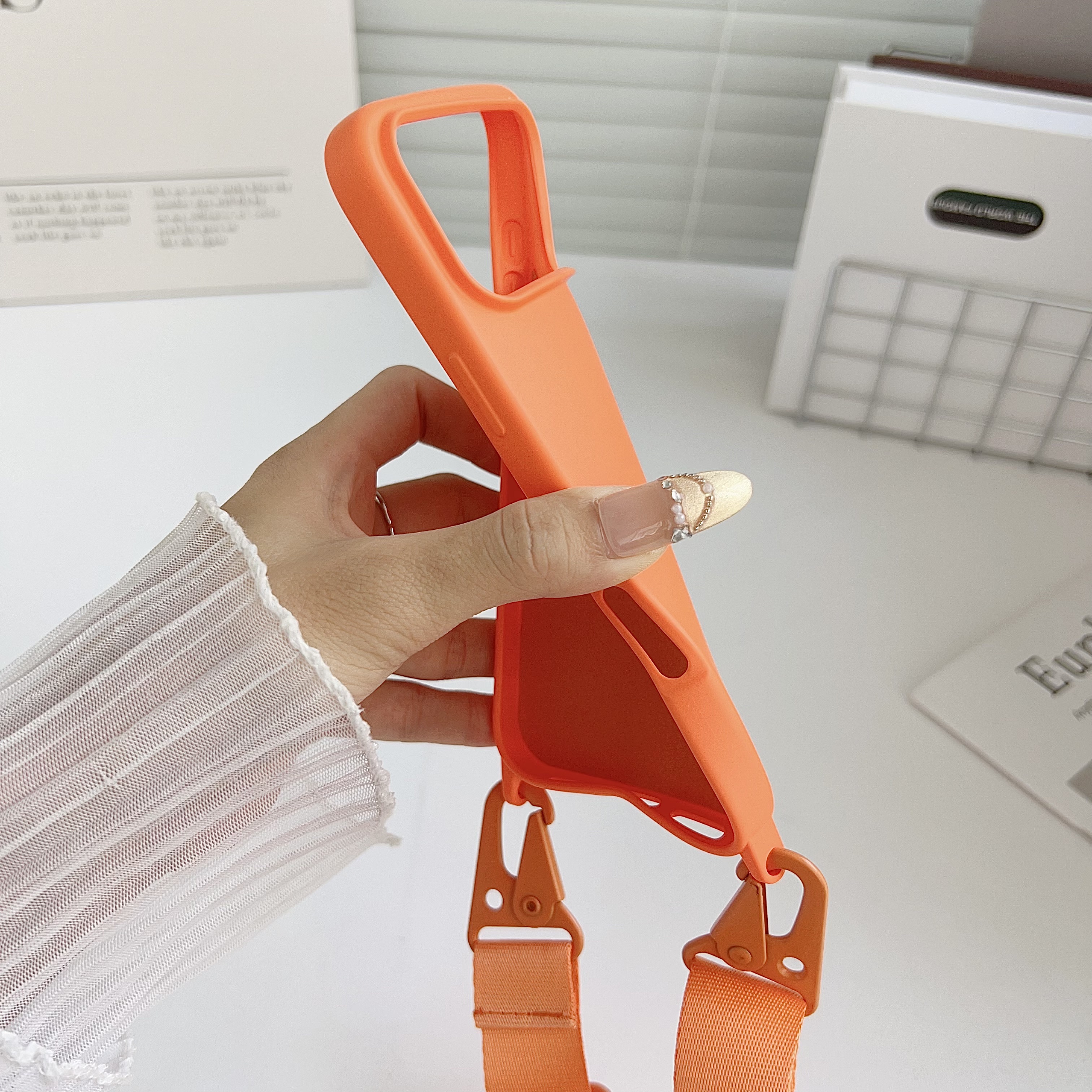 Crossbody Lanyard Matte Silico - Phone Cases Rugged recensie en prijs