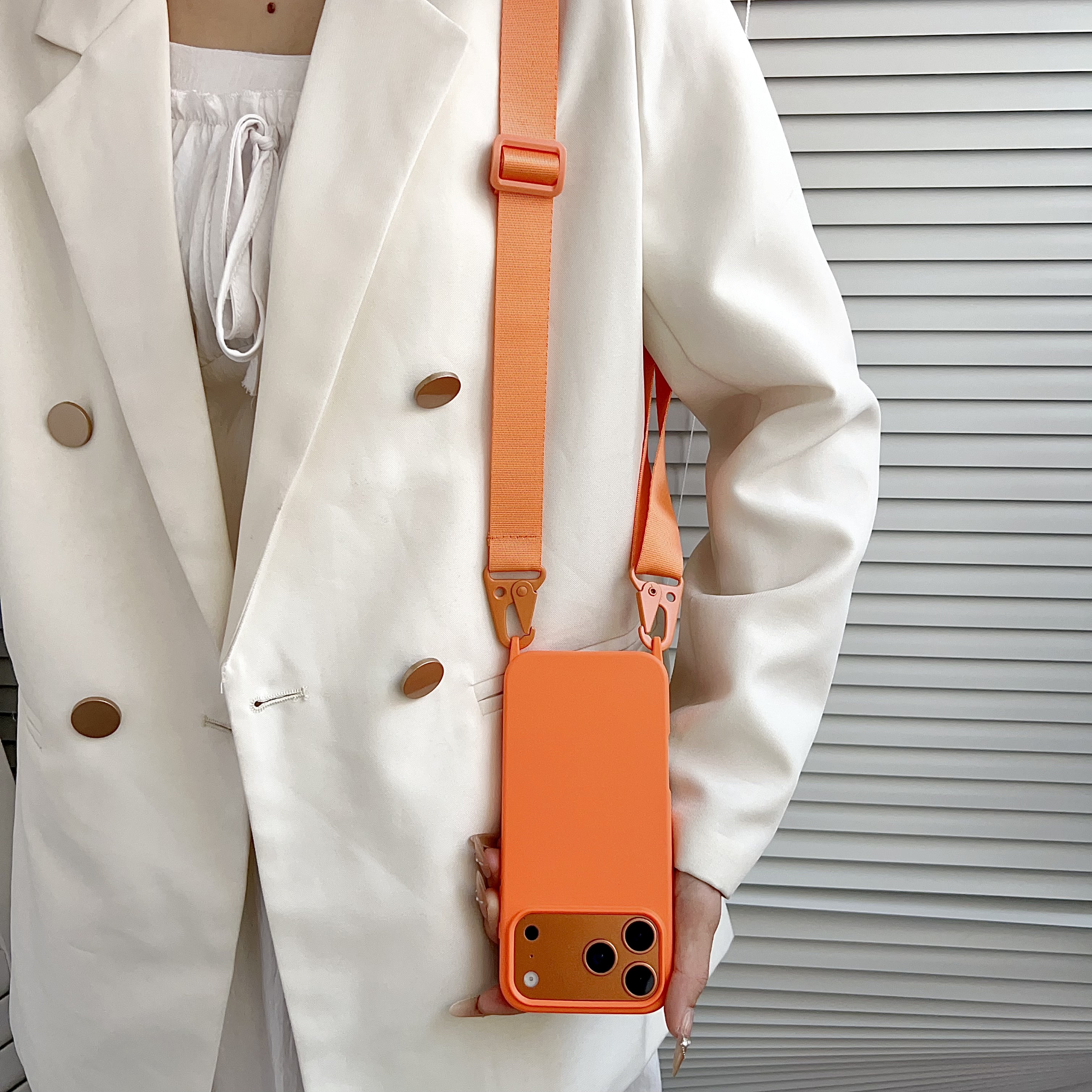 Crossbody Lanyard Matte Silico - Phone Cases Rugged recensie en prijs