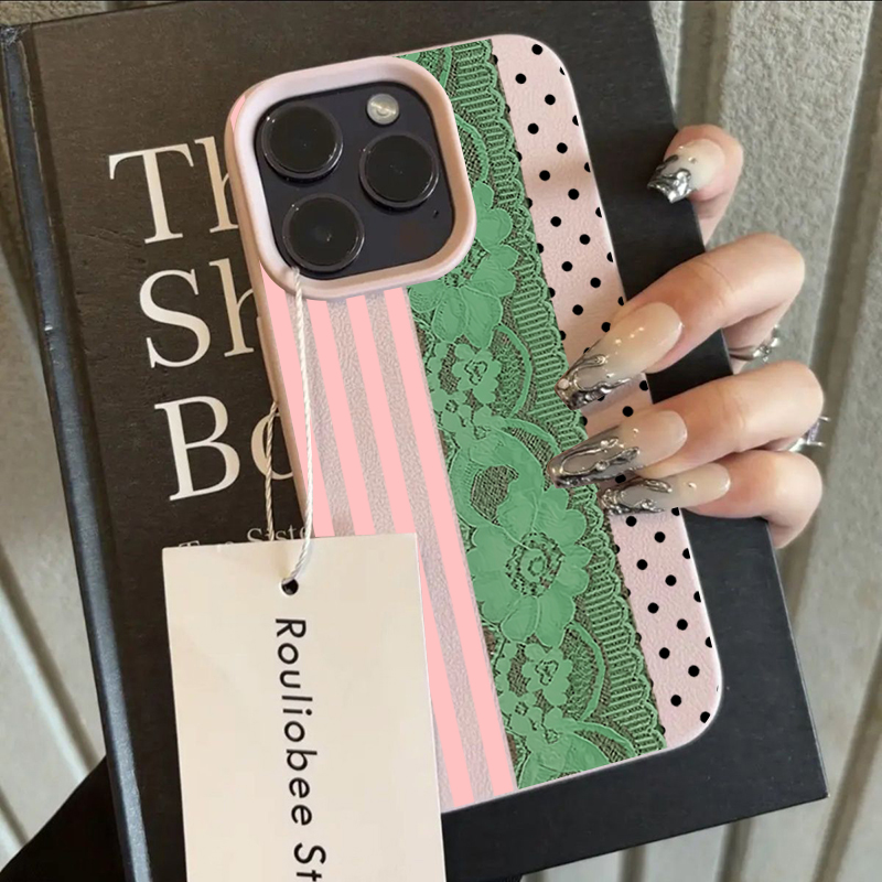 Vogue Lace Polka Dot Patchwork - Phone Cases Vogue recensie en prijs