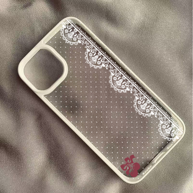 Cute Cherry Bow White Lace Pol - Phone Cases Cute Iphone 13 recensie en prijs