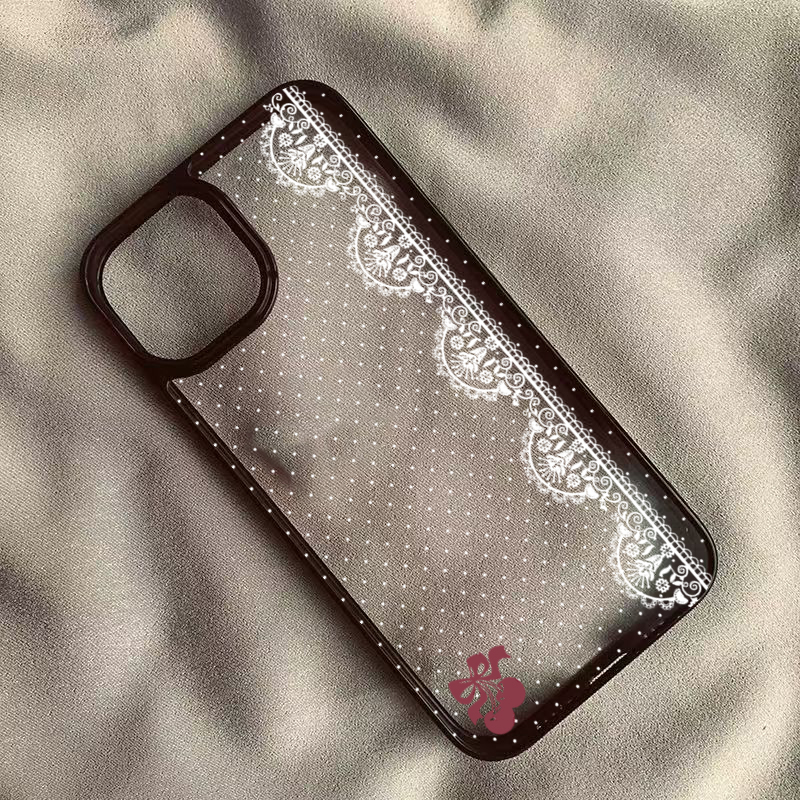 Cute Cherry Bow White Lace Pol - Phone Cases Cute Iphone 13 recensie en prijs