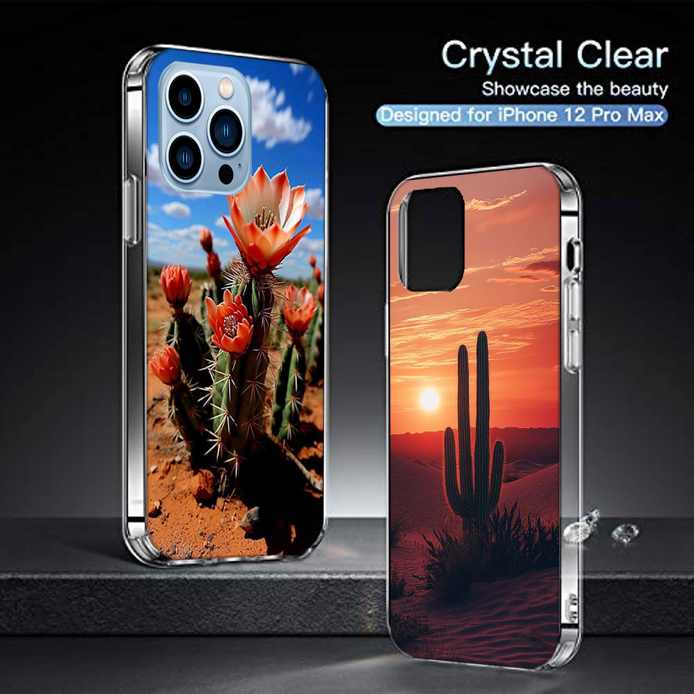 Picturesque Desert With Cacti  - Phone Cases Com recensie en prijs