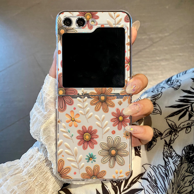 Realistic Floral Print Phone C - Phone Cases Z Flip 6 recensie en prijs
