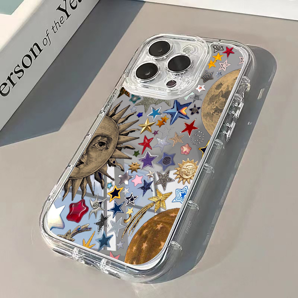 Celestial Gold Glitter Mirror  - Phone Cases Iphone 16 Pro Max recensie en prijs