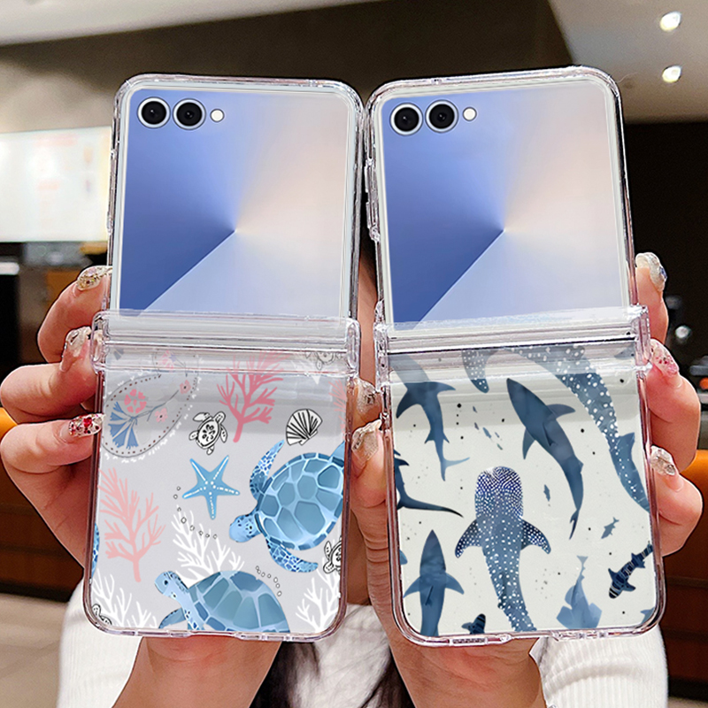 Sharks Shells Phone Case For S - Phone Cases Z Flip 6 recensie en prijs
