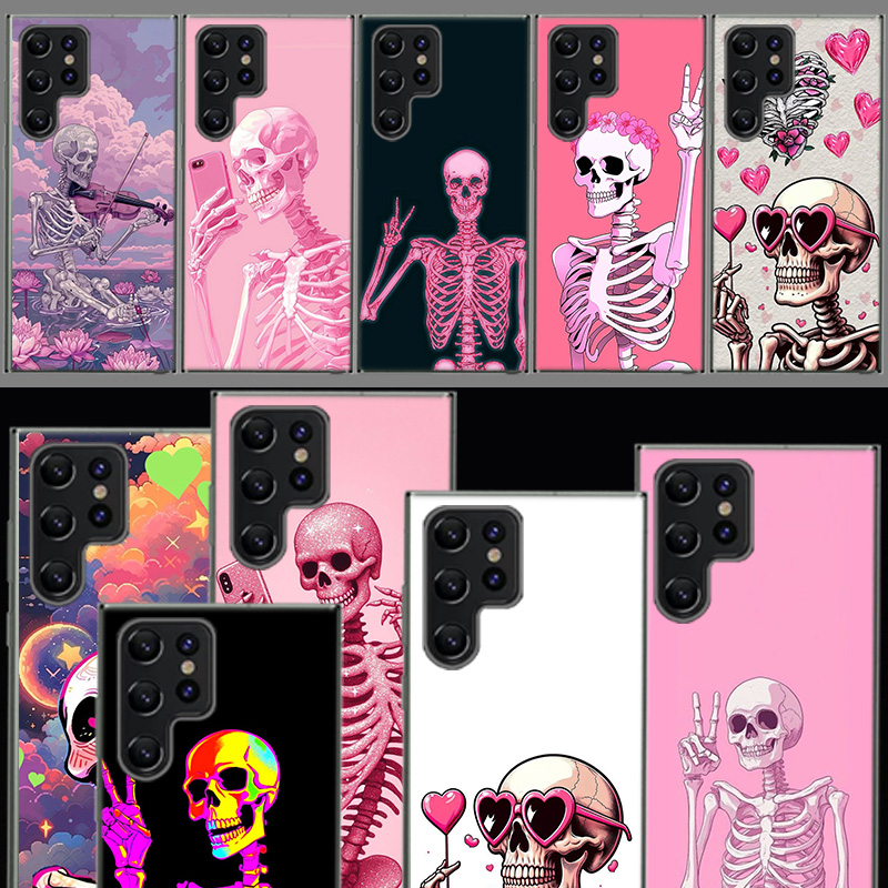 A Funny Skeleton Skull Capa Ph - Phone Cases Shein recensie en prijs