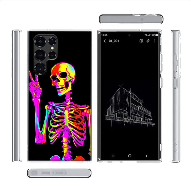 A Funny Skeleton Skull Capa Ph - Phone Cases Shein recensie en prijs