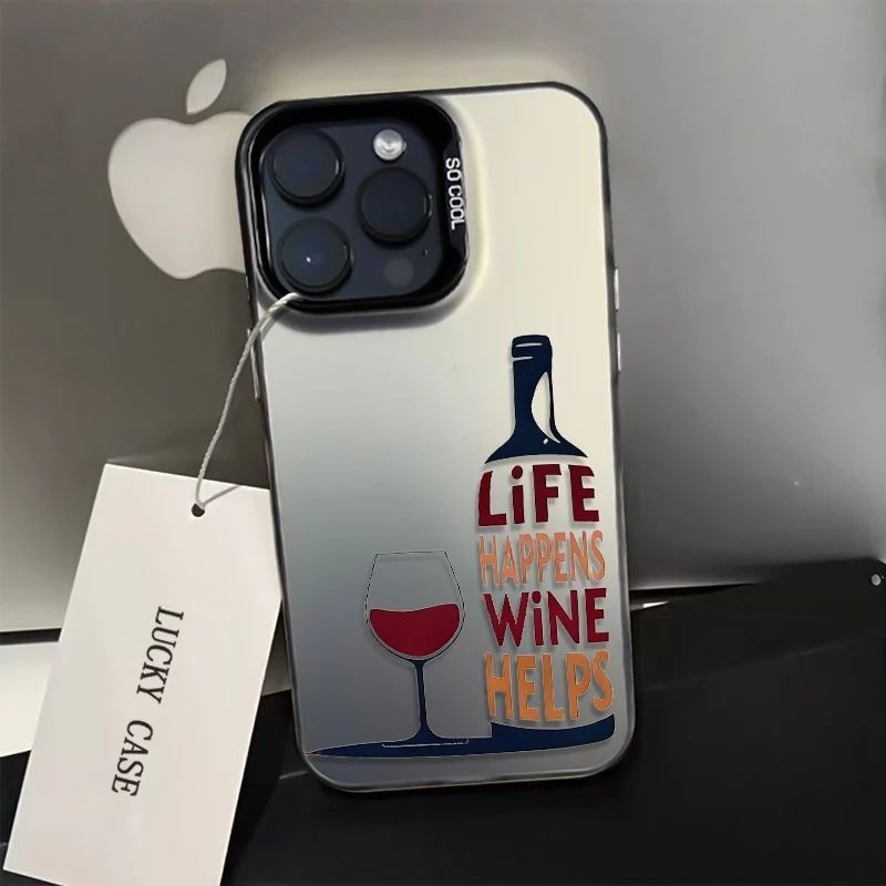 Funny Wine Quote Phone Case fo - Phone Cases Rugged recensie en prijs
