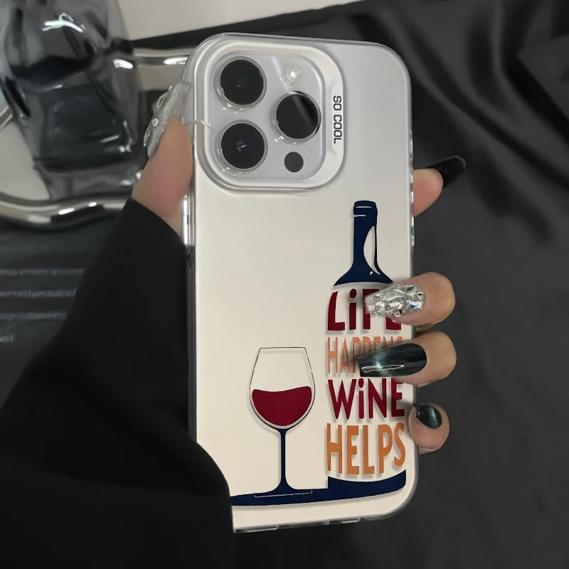 Funny Wine Quote Phone Case fo - Phone Cases Rugged recensie en prijs