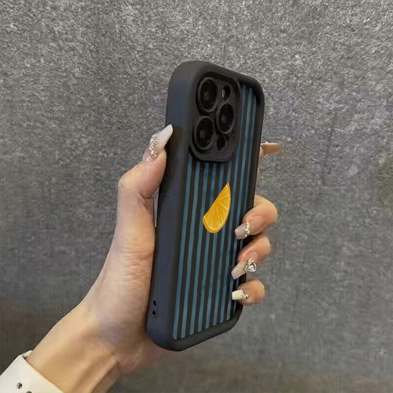 Striped Lemon Slice Pattern Ph - Phone Cases Xr recensie en prijs