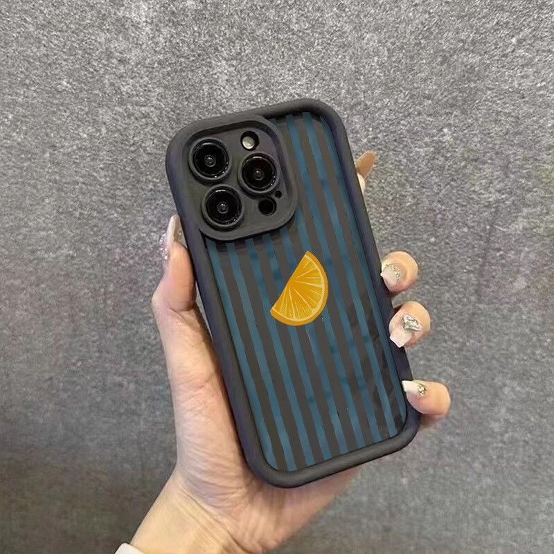 Striped Lemon Slice Pattern Ph - Phone Cases Xr recensie en prijs