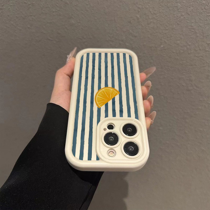 Striped Lemon Slice Pattern Ph - Phone Cases Xr recensie en prijs