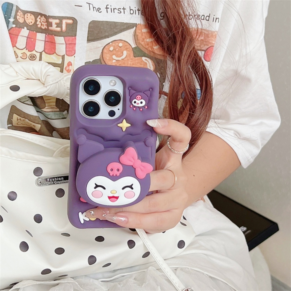 Cartoon Sanrio Cute 3D Cartoon - Phone Cases With Stand recensie en prijs