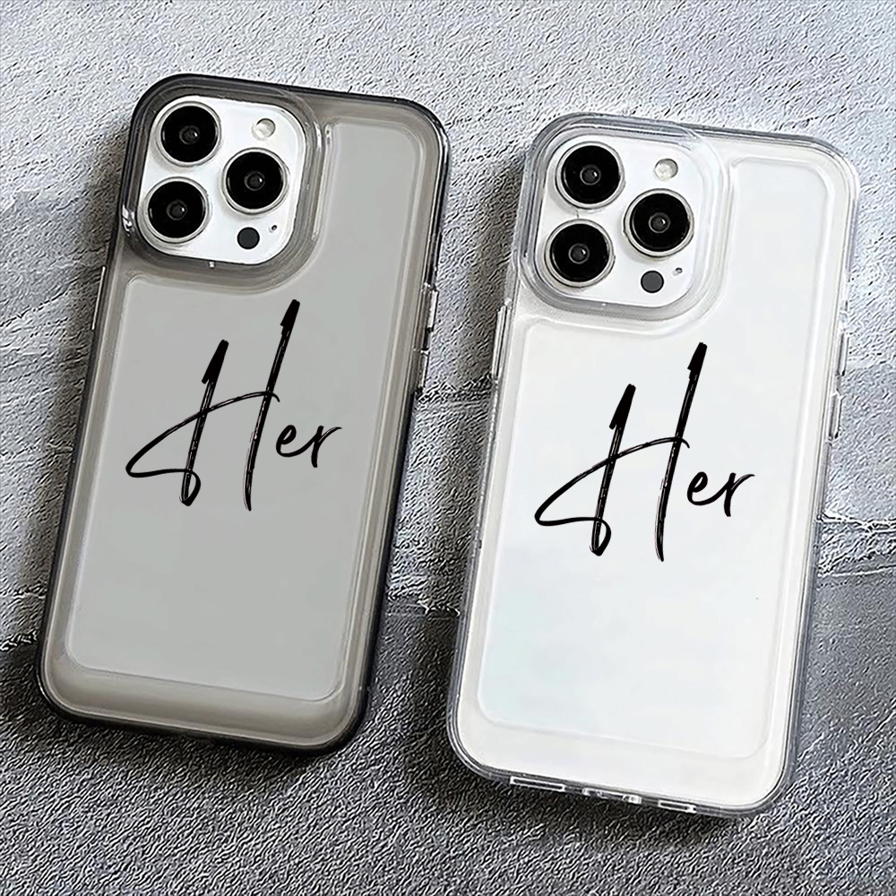 SHE  / HE Pattern Suitable for - Phone Cases Shein recensie en prijs