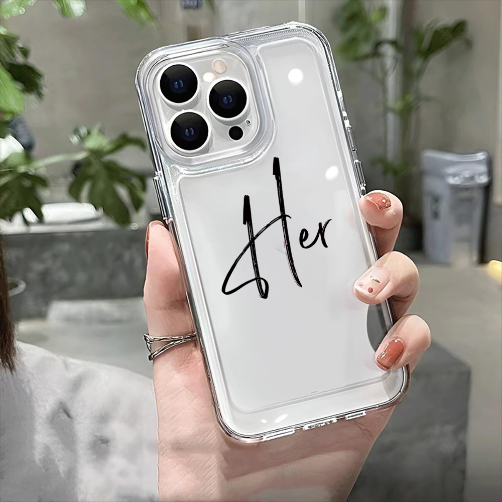 SHE  / HE Pattern Suitable for - Phone Cases Shein recensie en prijs