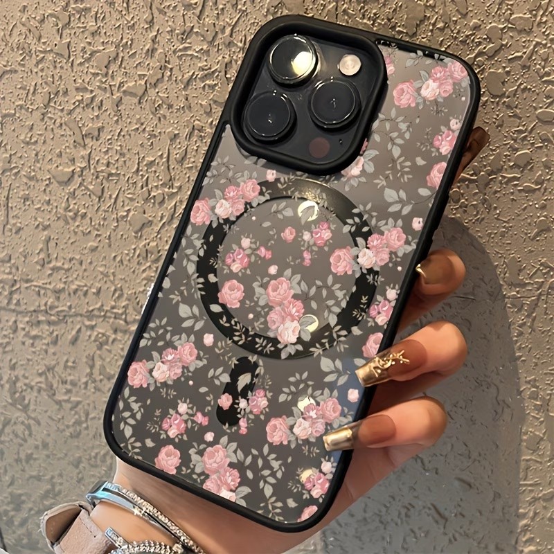 Pink Tiny Rose Clear Magnetic  - Phone Cases With Magnet recensie en prijs
