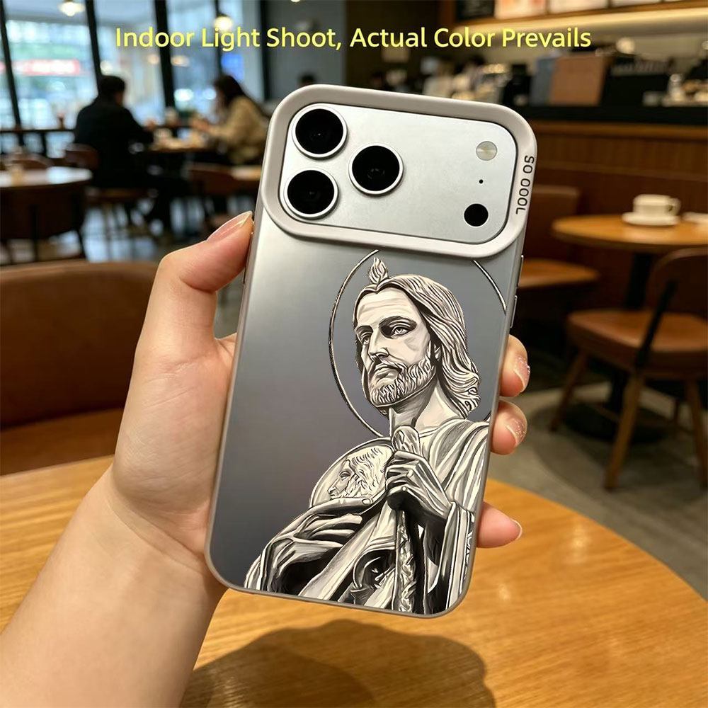 San Judas Tadeo Pattern Design - Phone Cases Iphone 16 Pro Max recensie en prijs