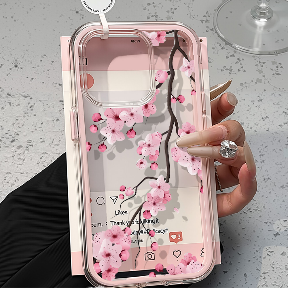 2in1 Pink Flower Case For iPho - Phone Cases Iphone 16 Pro Max recensie en prijs