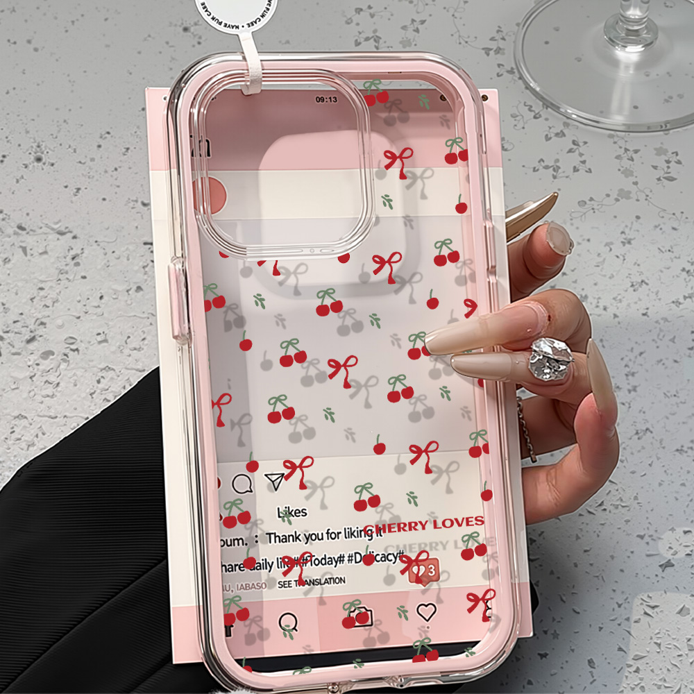 2in1 Pink Flower Case For iPho - Phone Cases Iphone 16 Pro Max recensie en prijs