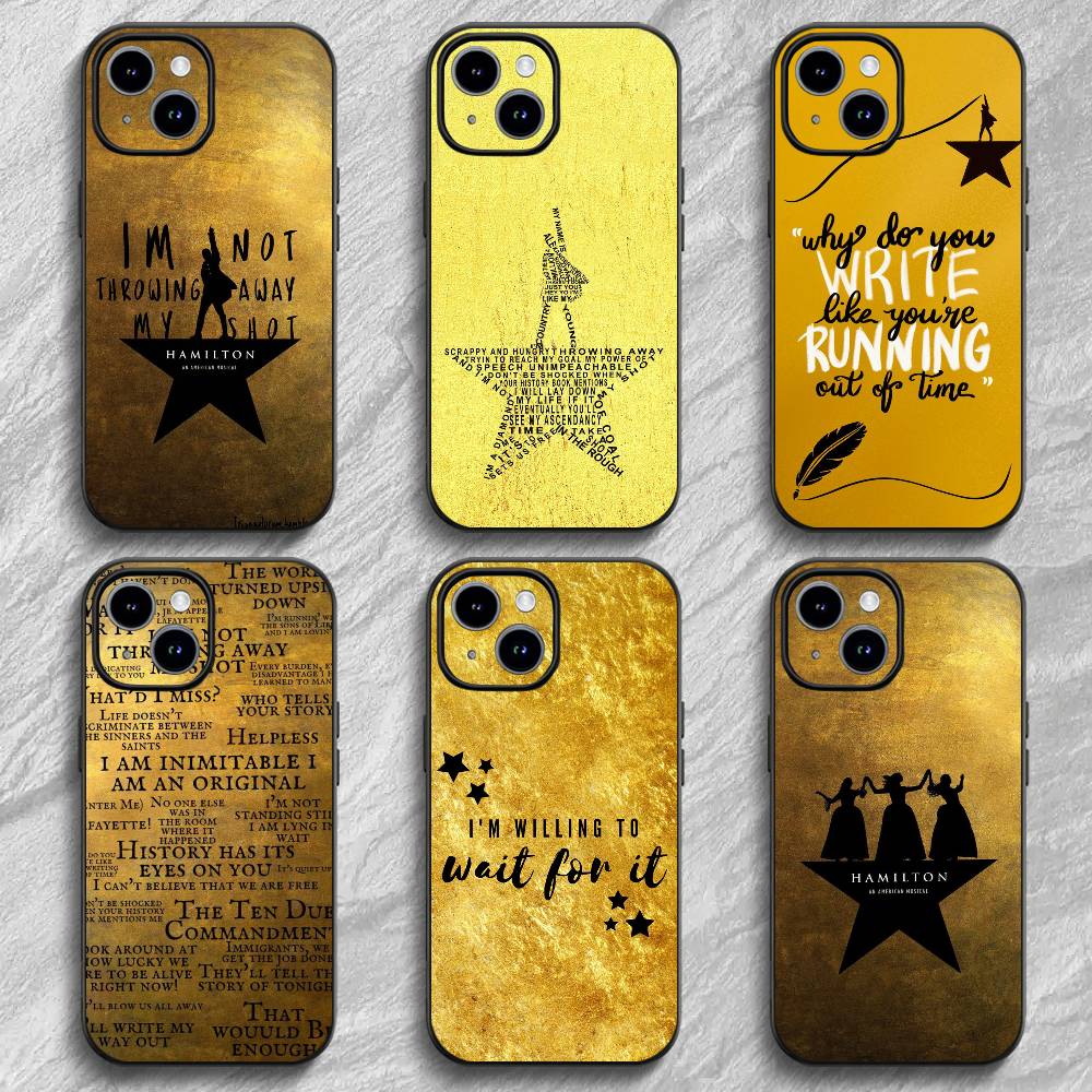 H-Hamilton Musical Lyrics Phon - Phone Cases Hamilton recensie en prijs