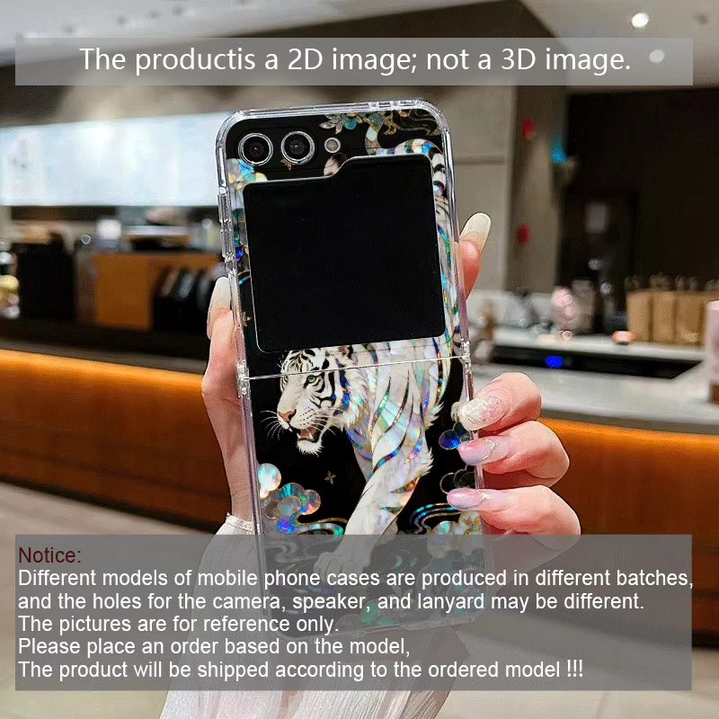 Stylish Tiger Dragon Marble Te - Phone Cases Z Flip 6 recensie en prijs