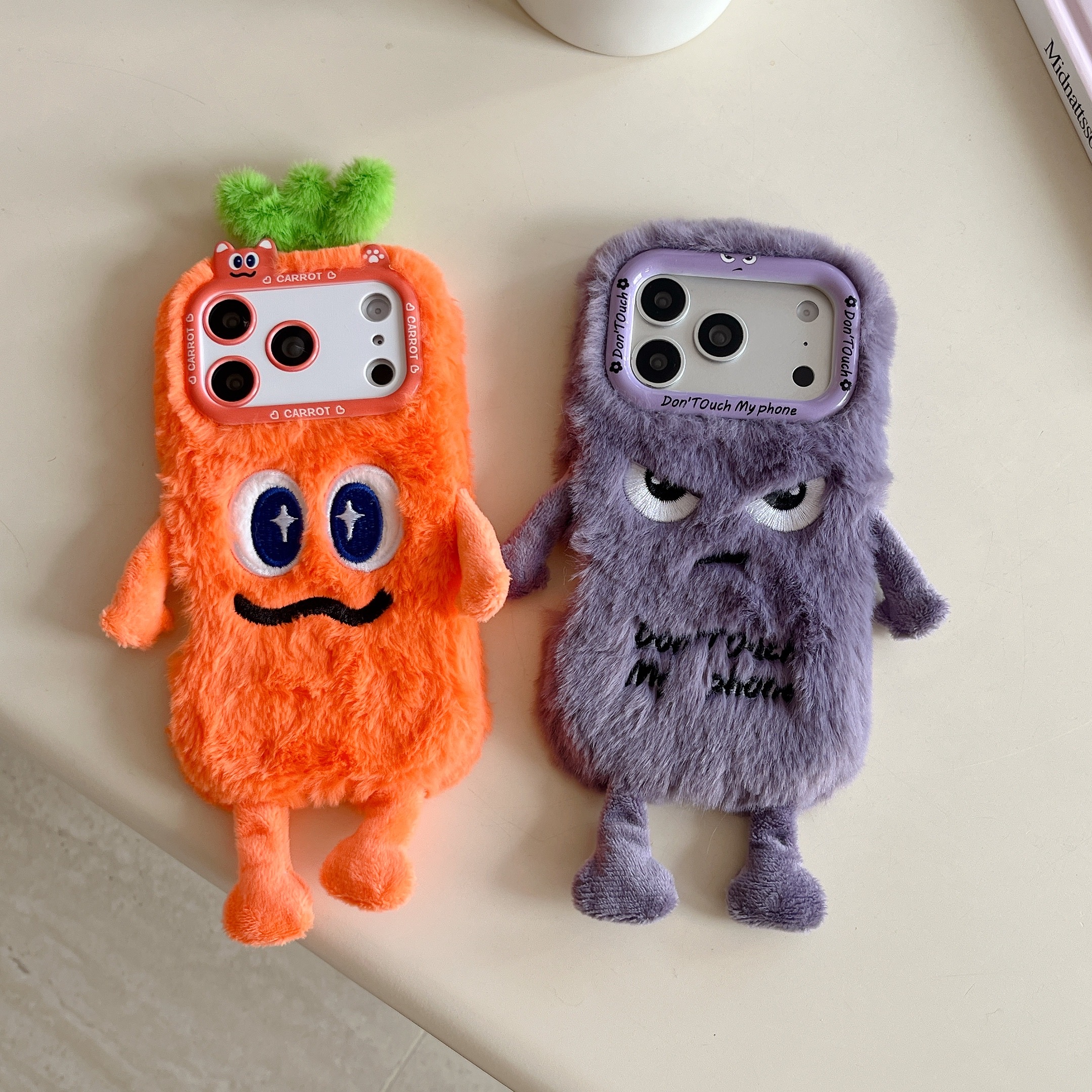 Cute Plush Phone Case with Qui - Phone Cases Cute Iphone 13 recensie en prijs