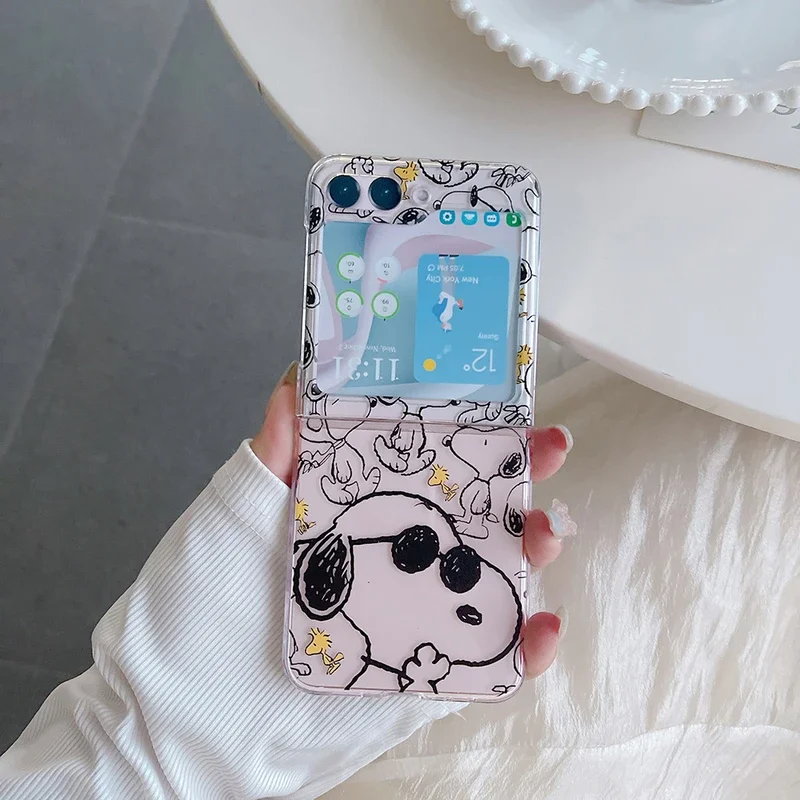 Cute Cartoon Snoopy Charlie Br - Phone Cases Z Flip 6 recensie en prijs