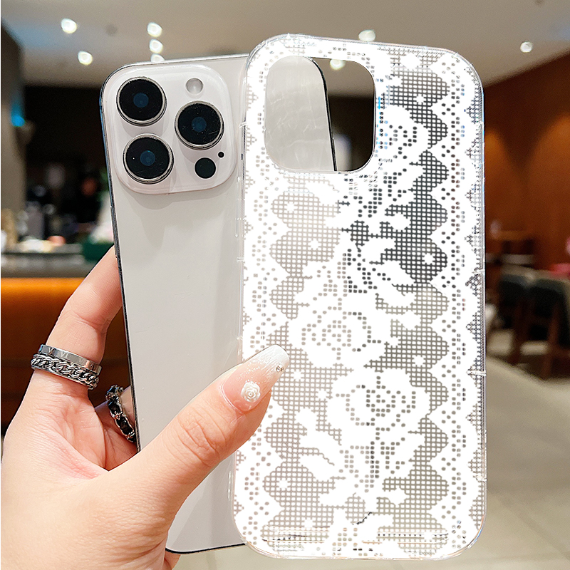 Vogue Pixel Rose Lace Phone Ca - Phone Cases Vogue recensie en prijs