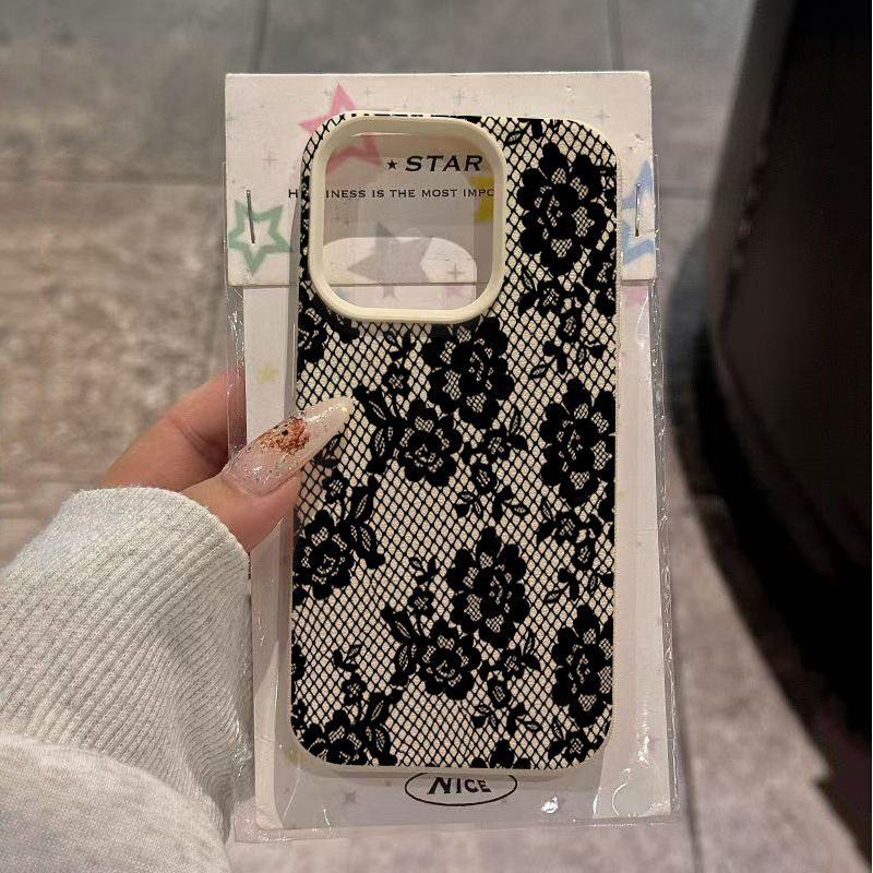 Vogue Black Lace Rose Phone Ca - Phone Cases Vogue recensie en prijs