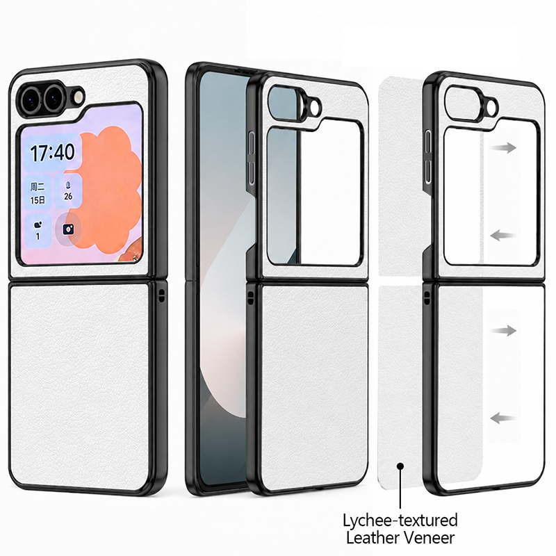 Sexy Leopard Print Pattern PU  - Phone Cases Z Flip 6 recensie en prijs